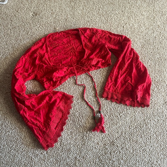Forever 21 Tops - forever 21 Red Crop Top size medium